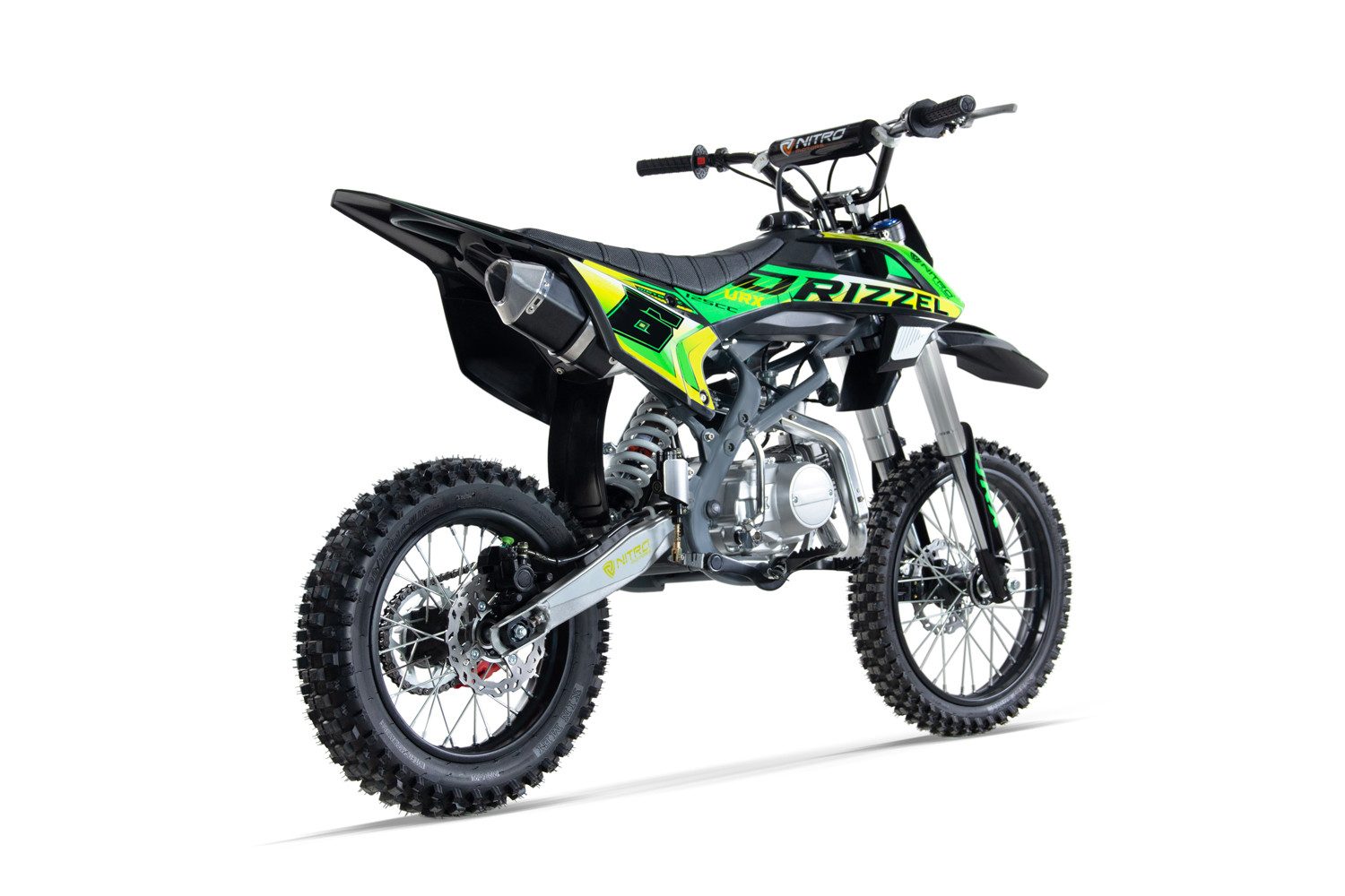 Smarty Dirt-Bike 125cc Dirtbike DRIZZEL UX URX 17/14 Kick Start