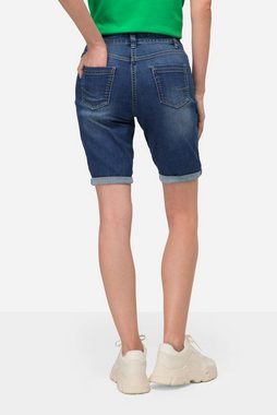 Laurasøn Regular-fit-Jeans Jeans-Shorts 5-Pocket Elastikbund