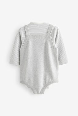 Next Shirt & Hose Baby-Strickstrampler, Oberteil & Strumpfhose Set (3-tlg)