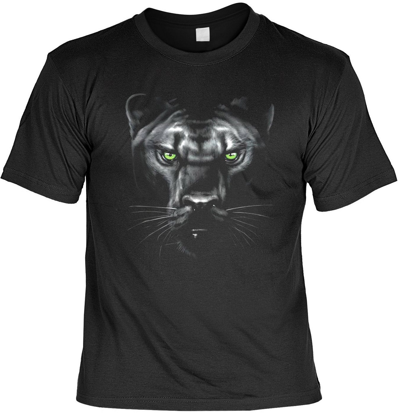 Tini - Shirts T-Shirt Panther Wildkatzen Motiv T-Shirt : MAJESTIC PANTHER