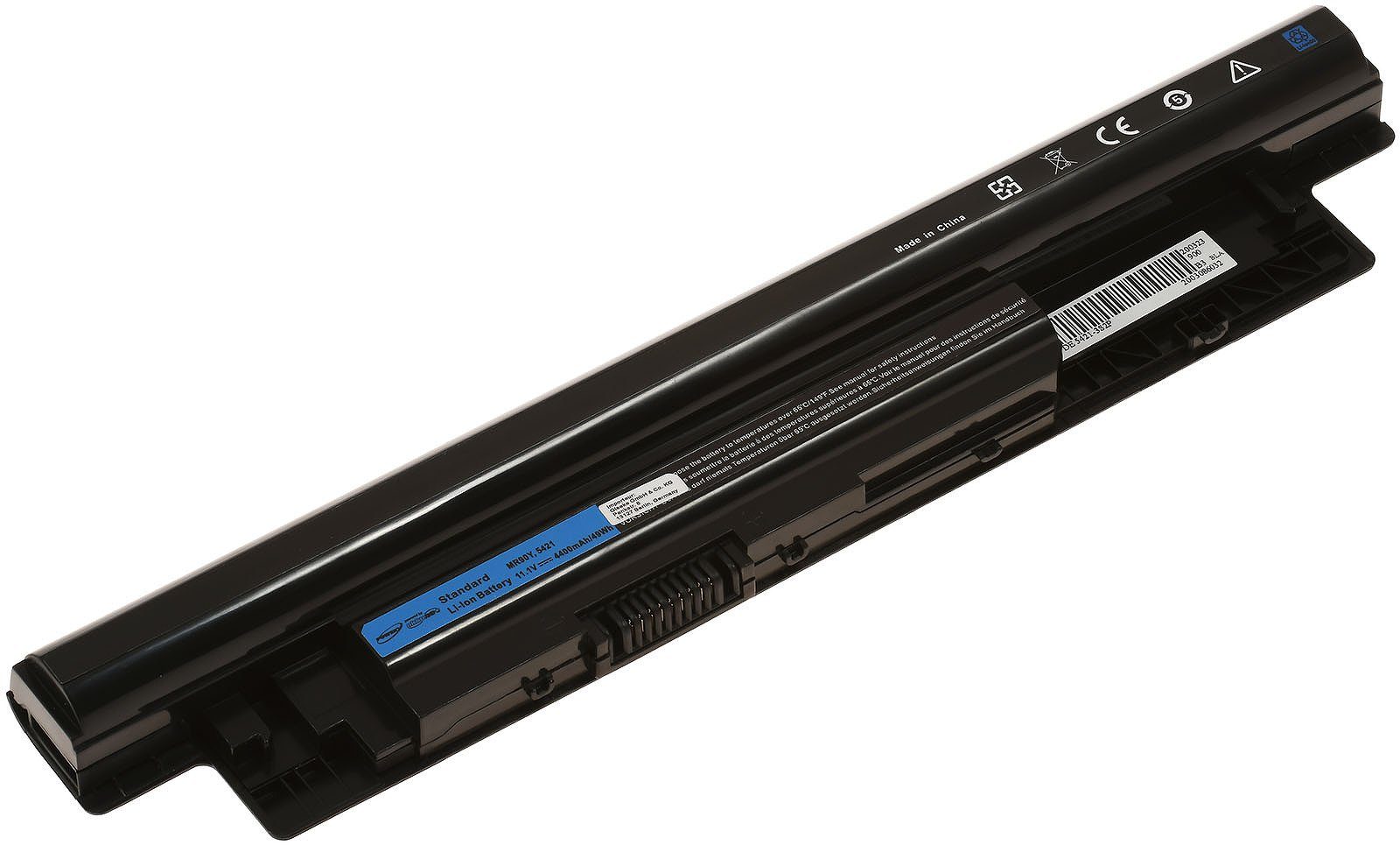 Powery Standardakku kompatibel mit Dell V) (11.1 MR90Y Typ 4400 mAh Laptop-Akku
