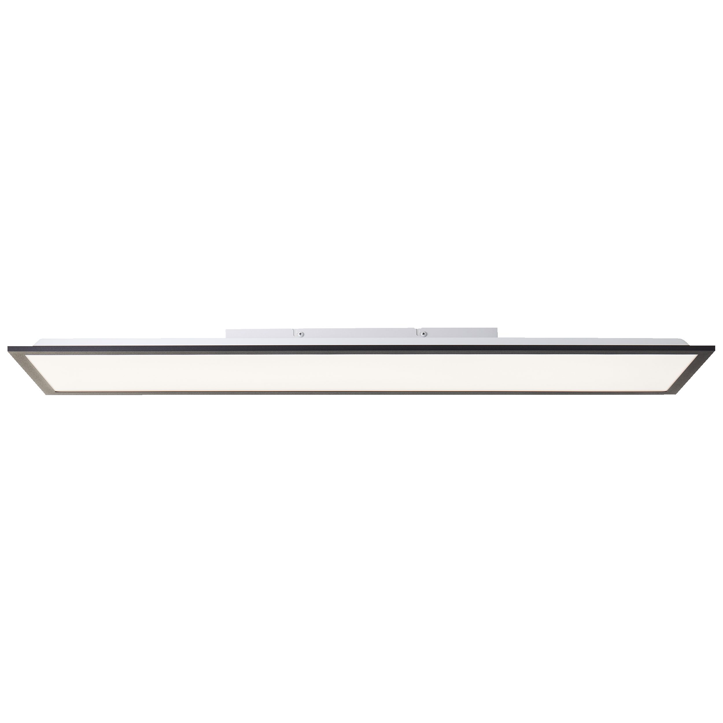 Lightbox LED Panel, LED fest integriert, Neutralweiß, LED Deckenaufbau-Paneel, 100 x 25cm, 2700lm, neutralweiß, schwarz
