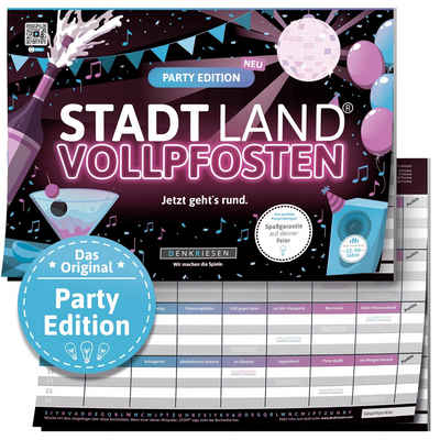 Denkriesen Spiel, STADT LAND VOLLPFOSTEN - Party Edition