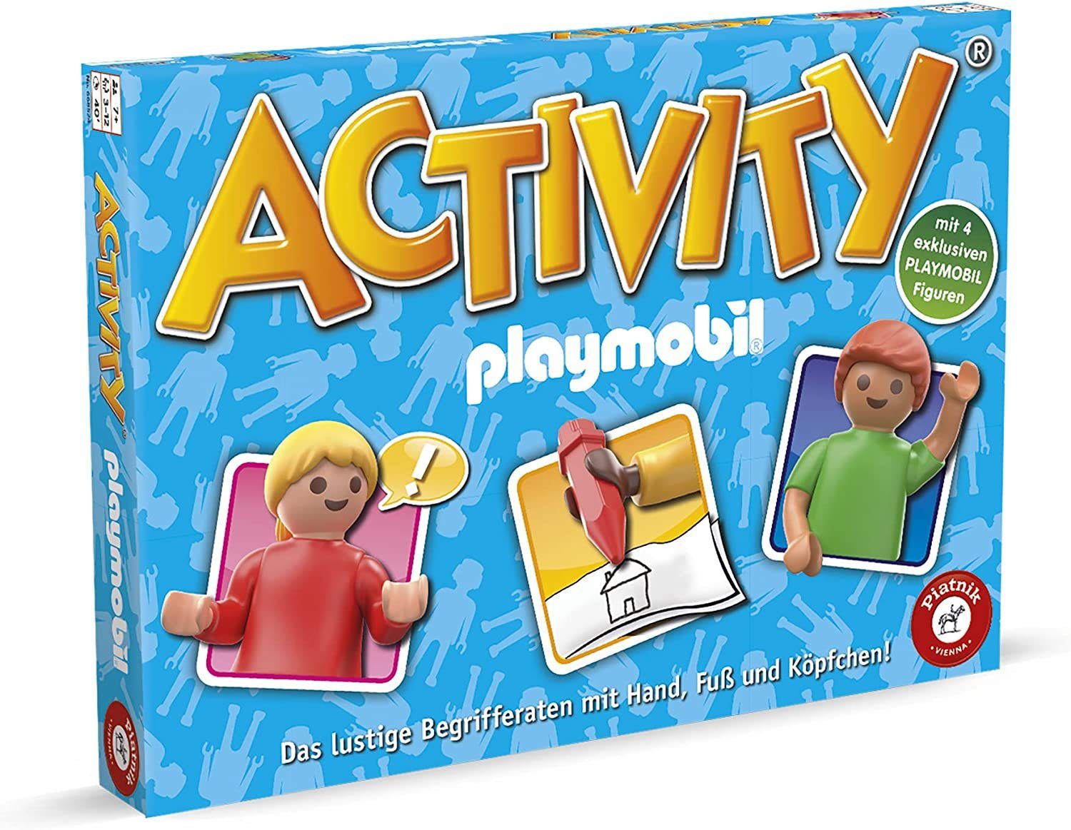 Piatnik Spiel Activity Playmobil, Brettspiel