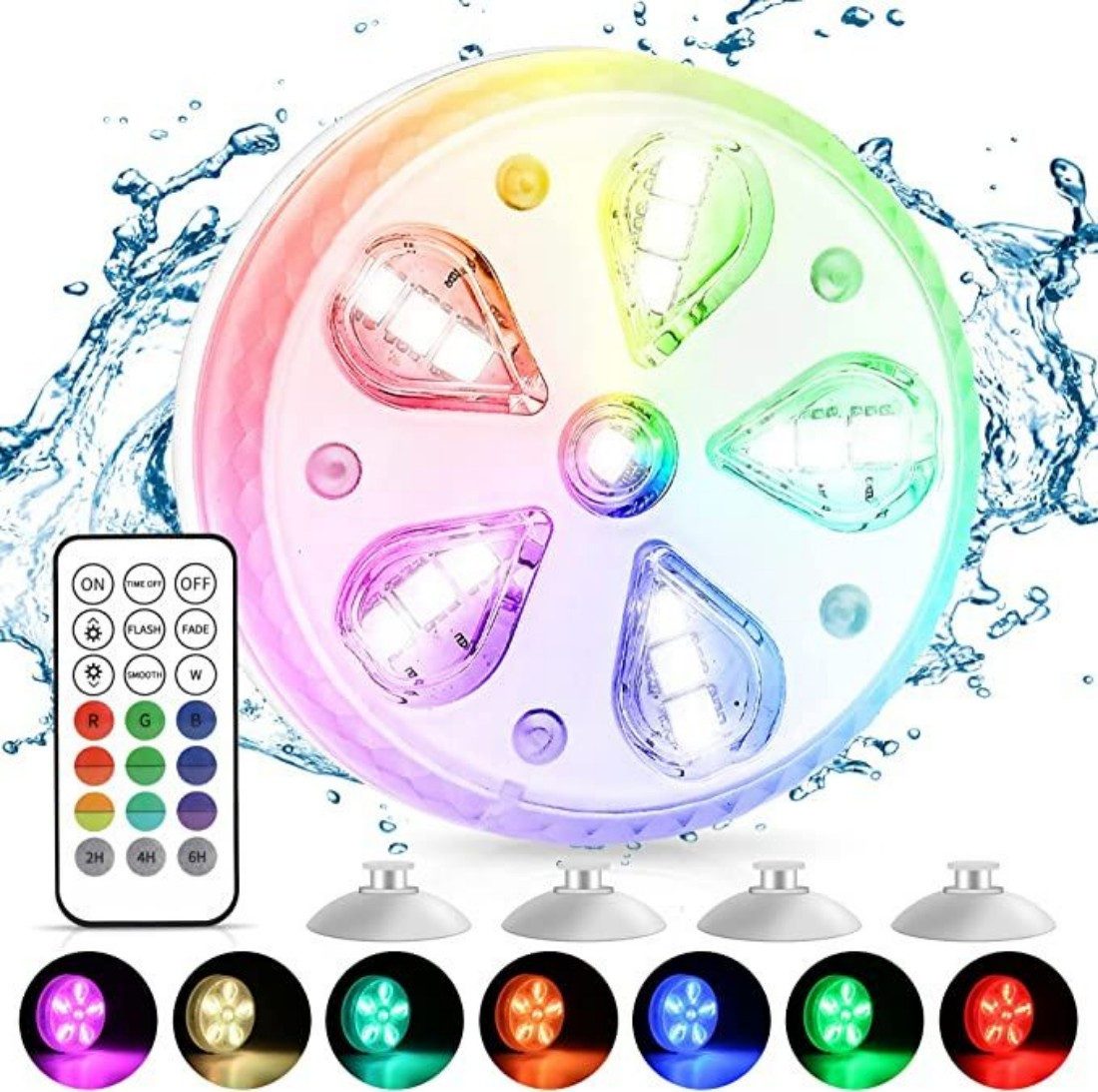ibettertec Pool-Lampe Pool-Lampe Pool Beleuchtung 16 günstig online kaufen