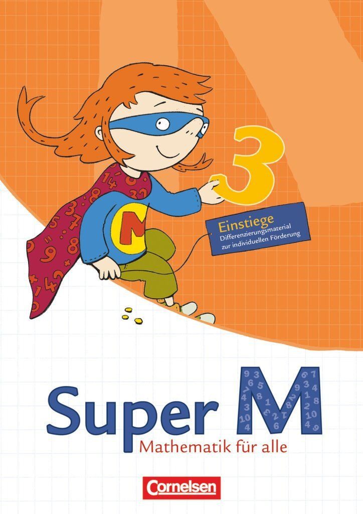 Schulbuch Super M - Mathematik für alle - Östliche Bundesländer und Berlin - 3. Ursula Manten, Gudrun Hütten, Ulrike Braun
