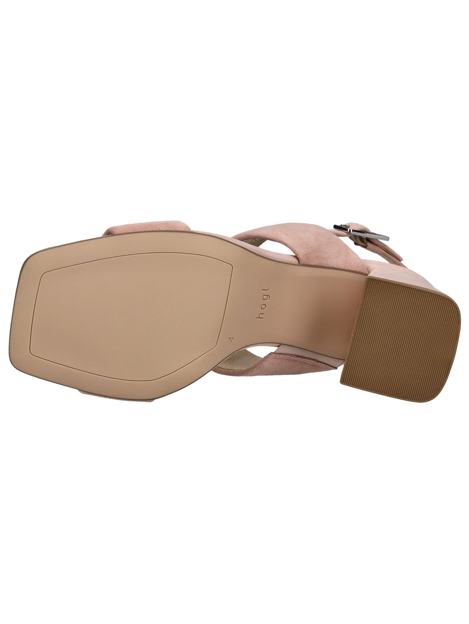 Högl Högl Sandalen Veloursleder High-Heel-Sandalette