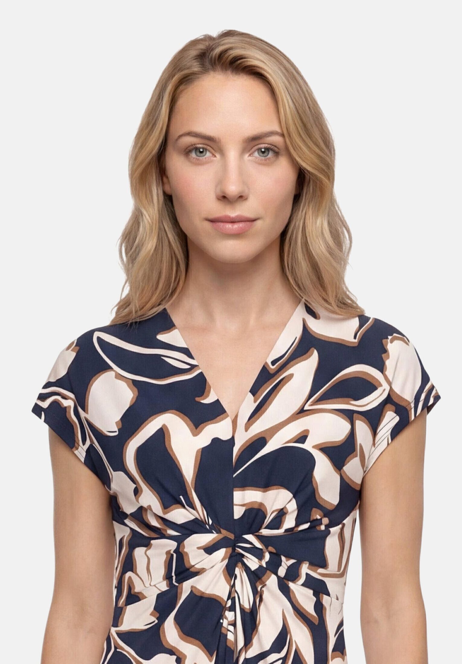 Betty Barclay Midikleid Damen mit Raffung