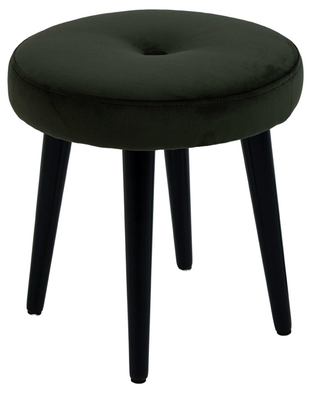 ebuy24 Pouf Frisco Pouf Hocker Durchmesser 40 cm Grün, schwarz. Reduzierter Preis € 65,95. Unverbindliche Preisempfehlung € 98,95