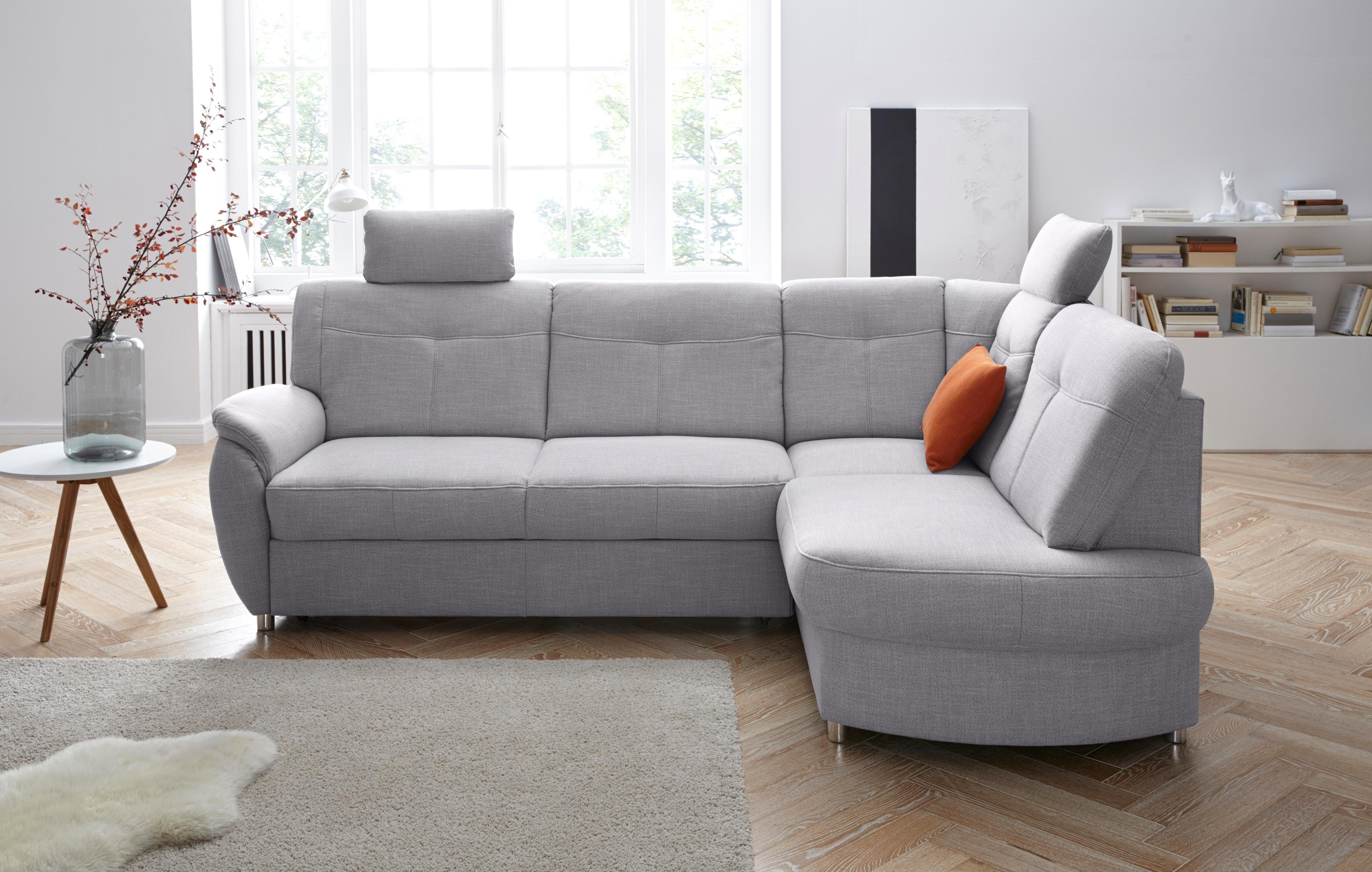 sit&more Ecksofa "Sonoma L-Form", wahlweise mit Bettfunktion und Bettkasten günstig online kaufen