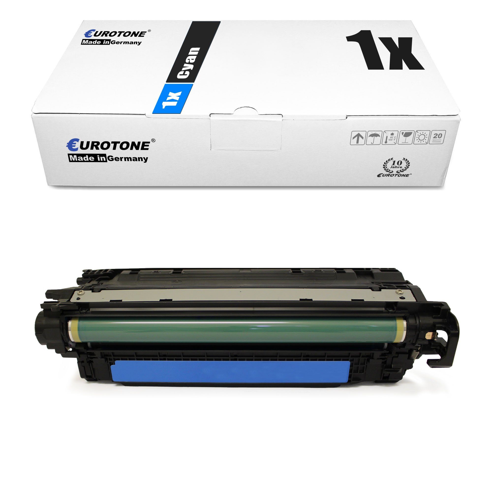 Cyan Toner Tonerkartusche Eurotone fr 654A CF331A HP M 651 ersetzt