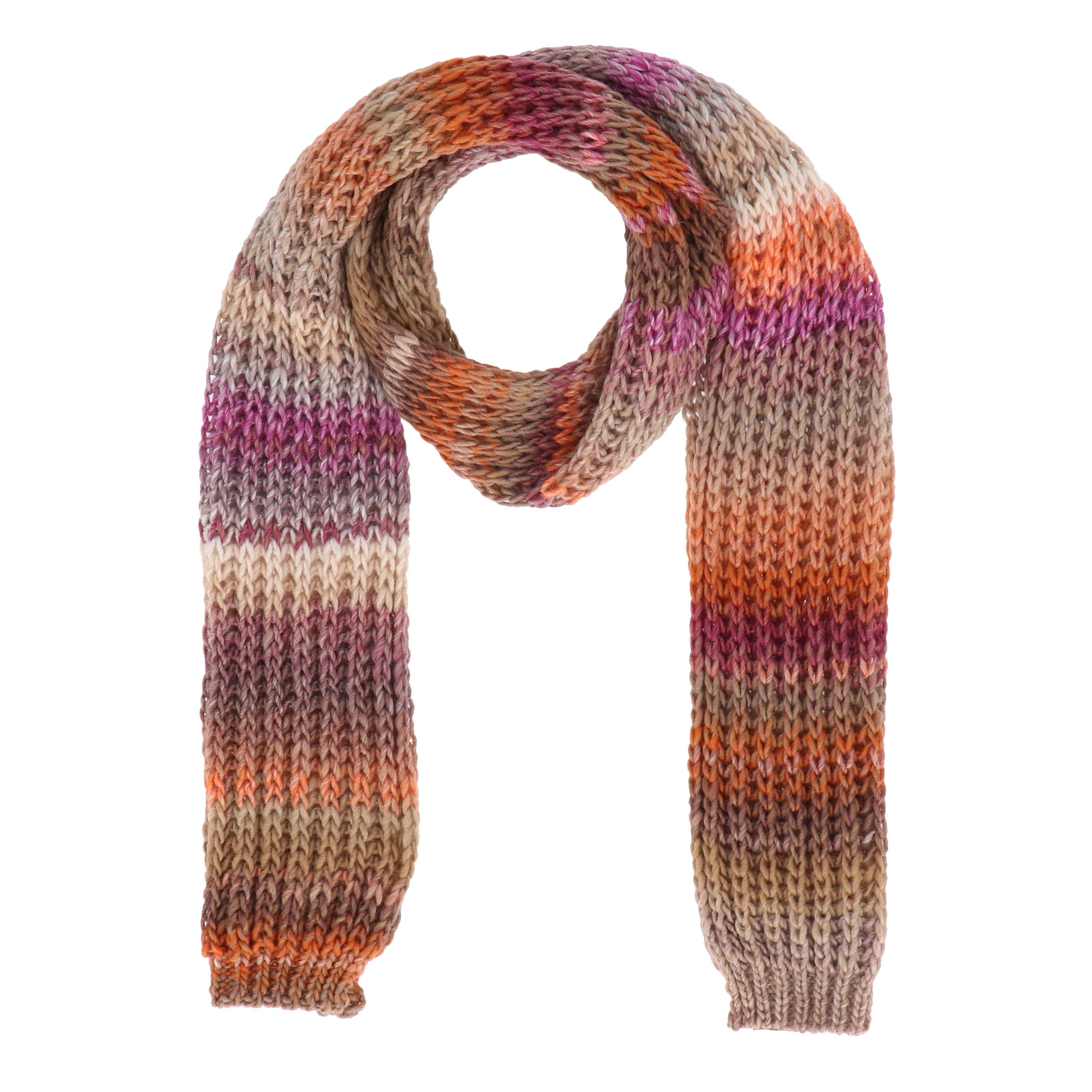 halsüberkopf Accessoires Strickschal Strickschal mit Farbverlauf, günstig online kaufen