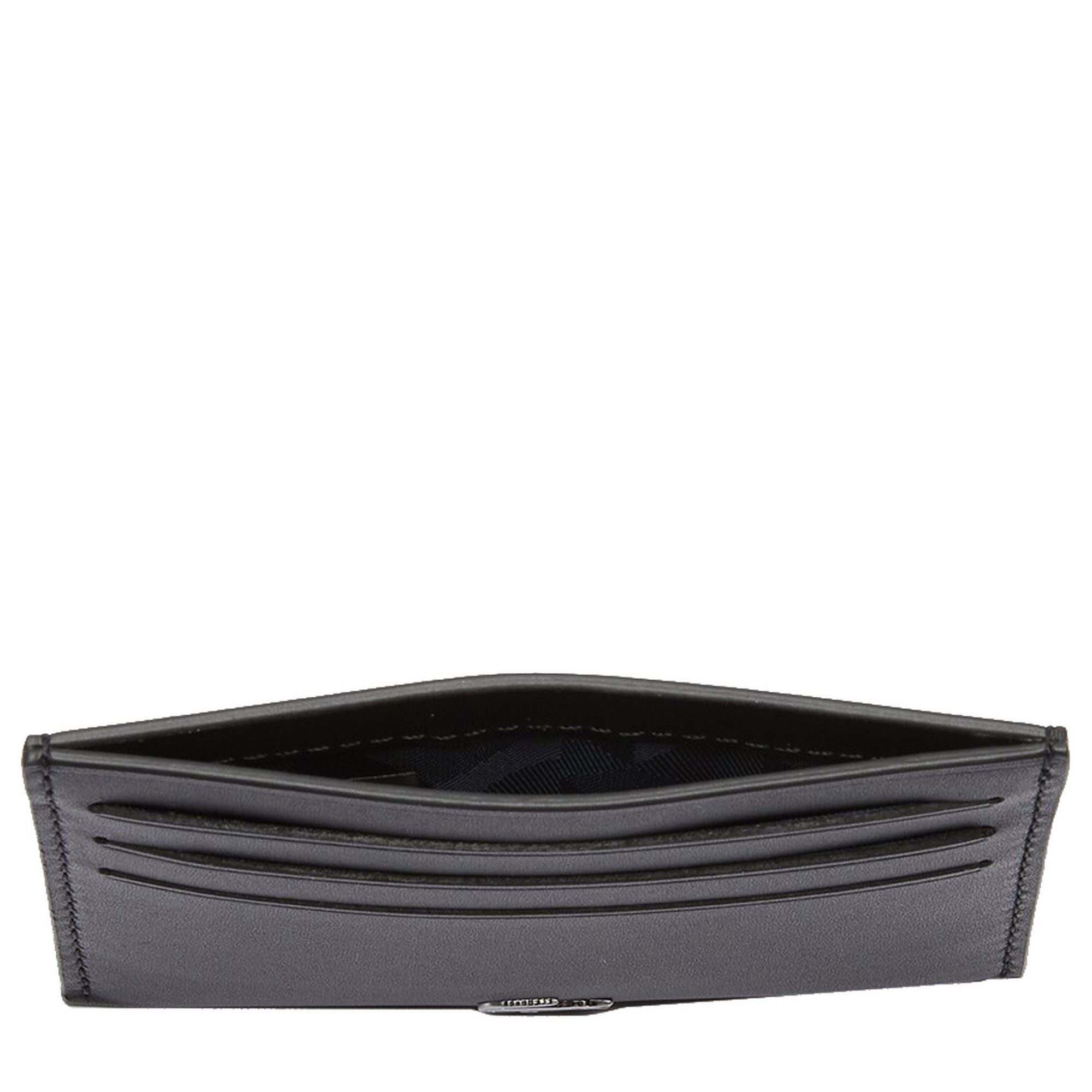 Lacoste Kartenetui FG - Kreditkartenetui Leder 6 cc 11 cm (black) günstig online kaufen