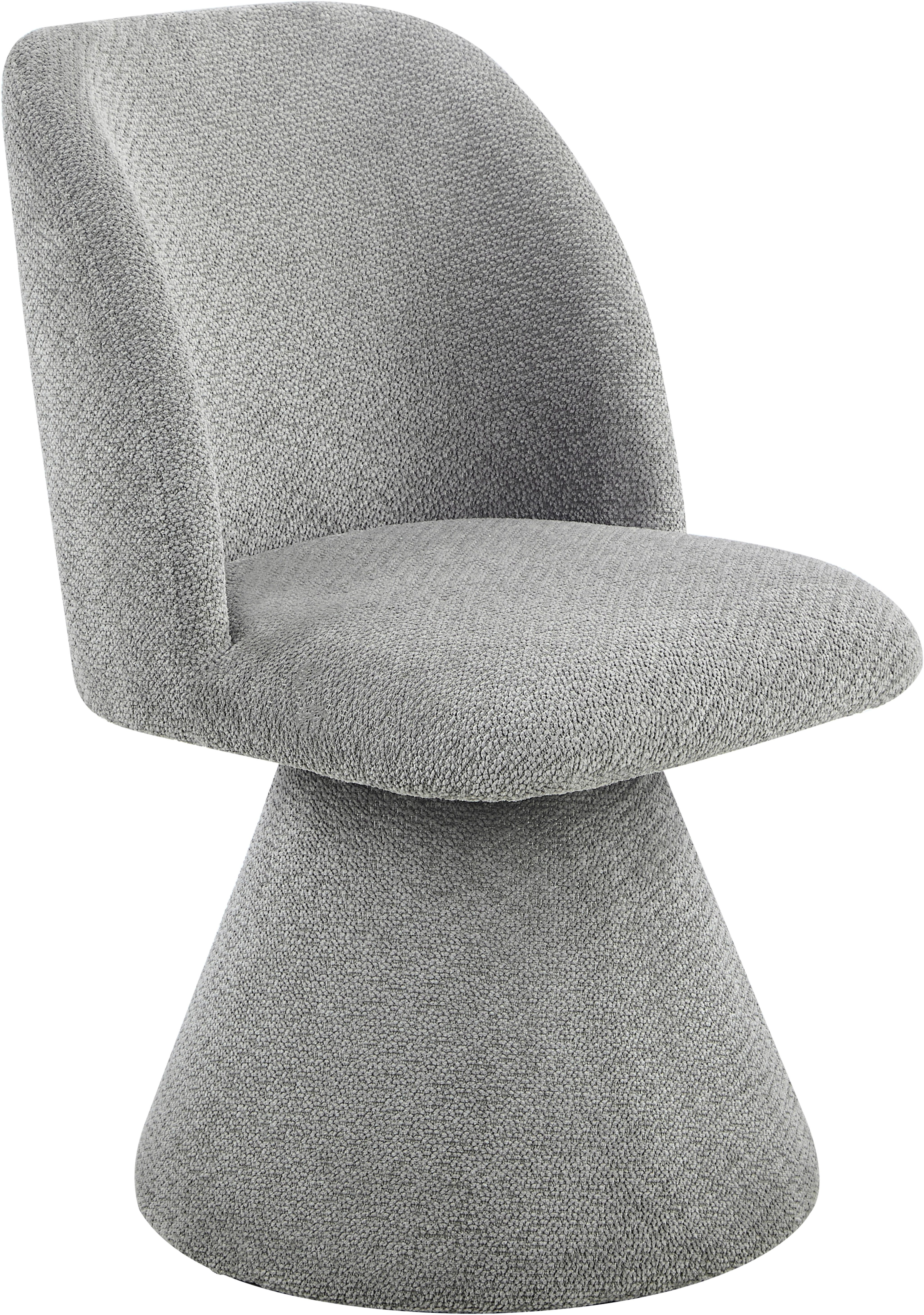 HELA Drehstuhl BARI II (Set, 1 St), 360° drehbar, Polsterfuß, Webstoff, fest gepolstert