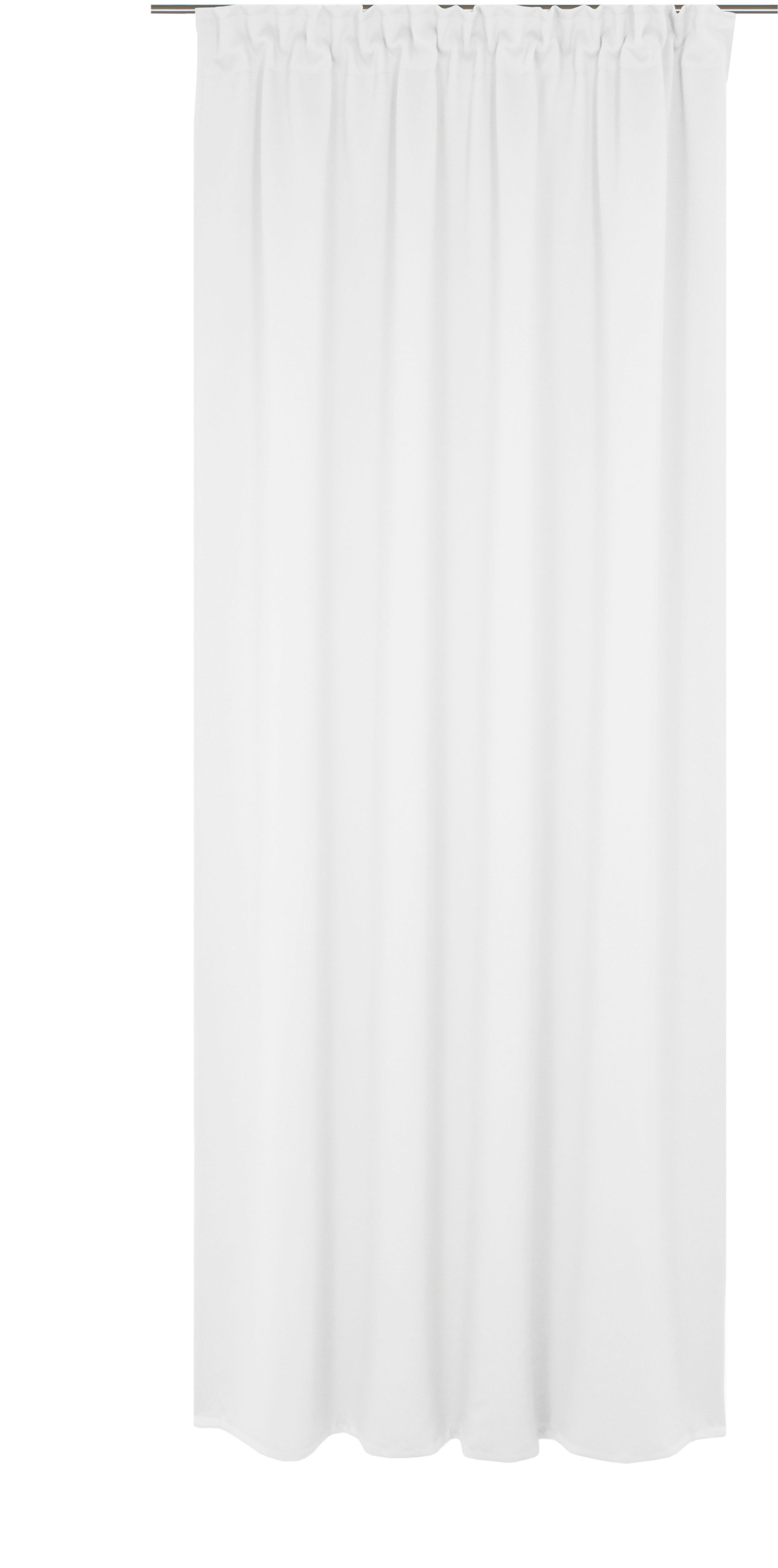 Vorhang Newbury, Wirth, Multifunktionsband (1 St), blickdicht, nach Maß weiß