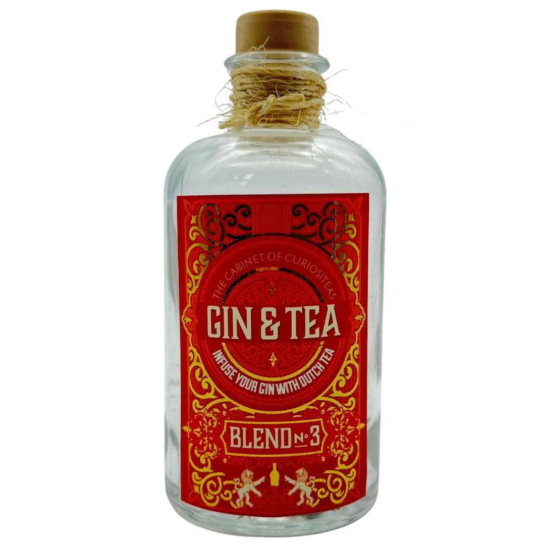 Tea Netherlands Trinkflasche GIN Infuser No.3, Mit Flasche und Korkverschluss