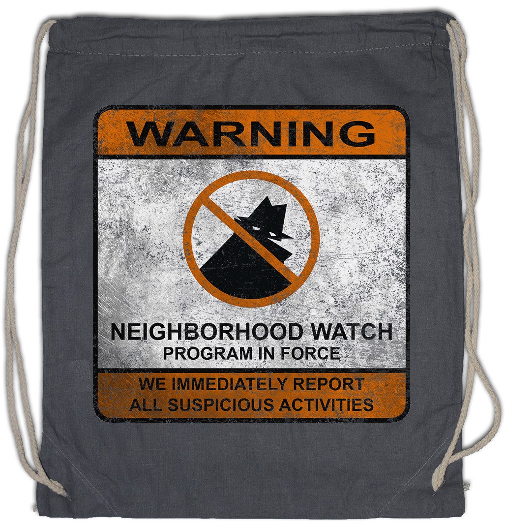 Turnbeutel Neighborhood Watch Sign Turnbeutel Nachbarschaftswache Zeichen Symbol
