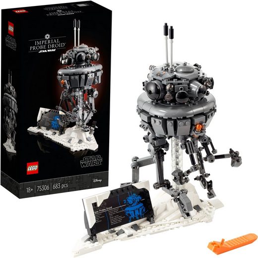 LEGO® Konstruktionsspielsteine »Imperialer Suchdroide (75306), LEGO® Star Wars™«, (683 St), Made in Europe