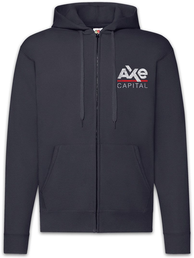 Sweatjacke Axe Capital II Zipper Hoodie Billions Symbol Sign Logo Zeichen Company