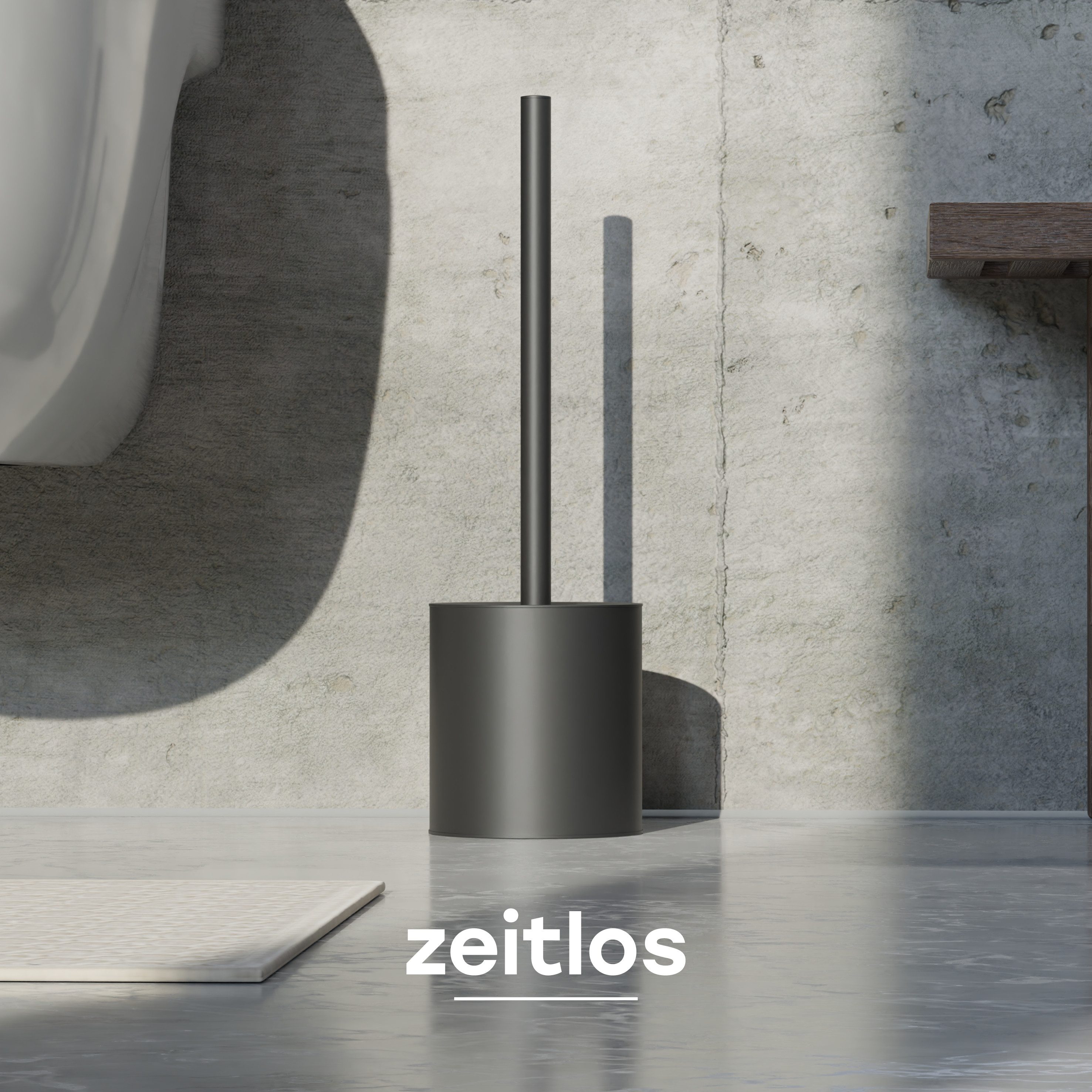 SAVEGA WC-Reinigungsbürste SAVEGA - Klobürste Silikon Edelstahl, Gästewc, Toiletten, Badezimmer, (Packung, 2-tlg), hygienische Silikonborsten, schnelltrocknend,wasserabweisend