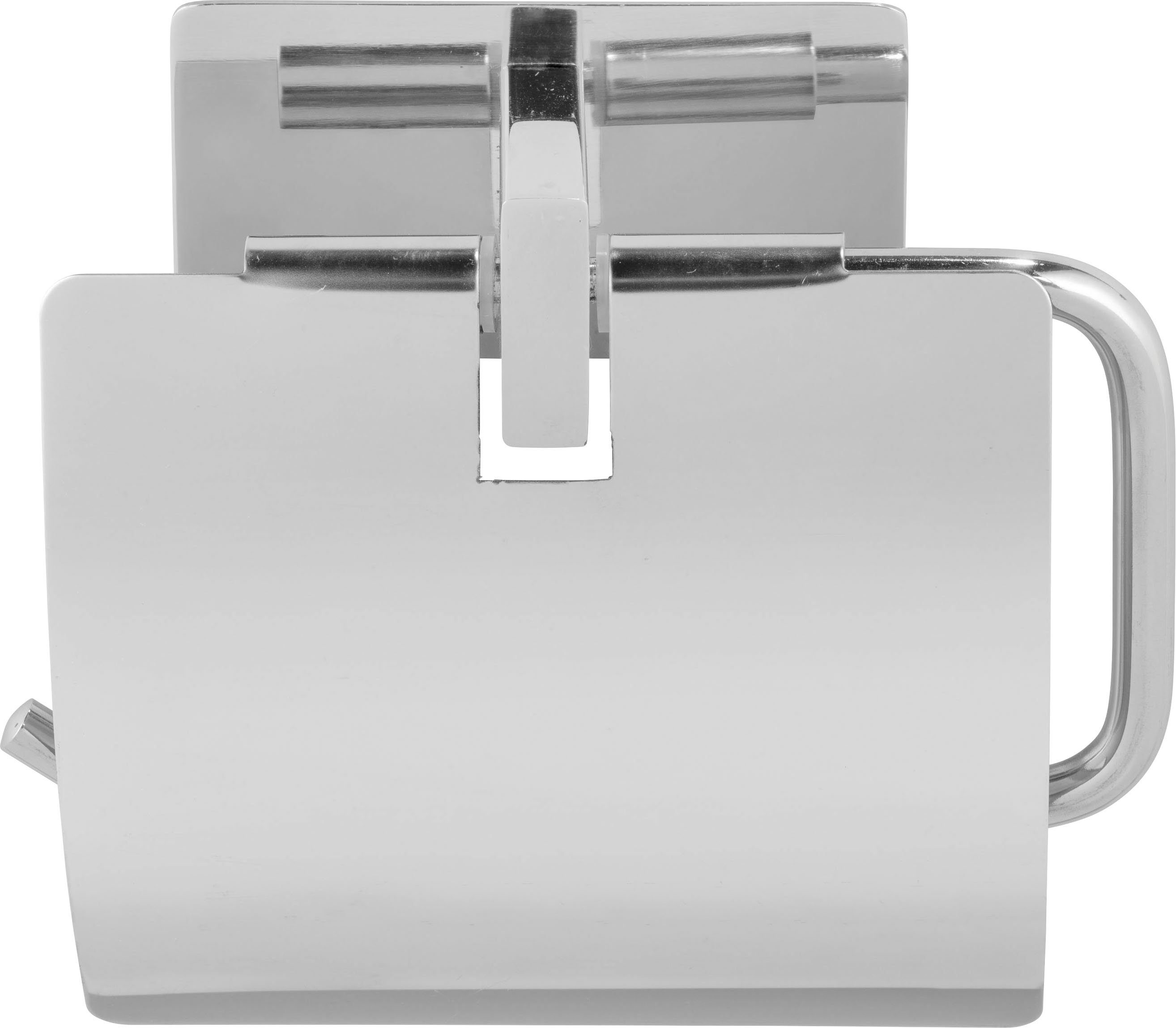 Turbo-Loc® Toilettenpapierhalter ohne Befestigen WENKO bohren Genova Shine,