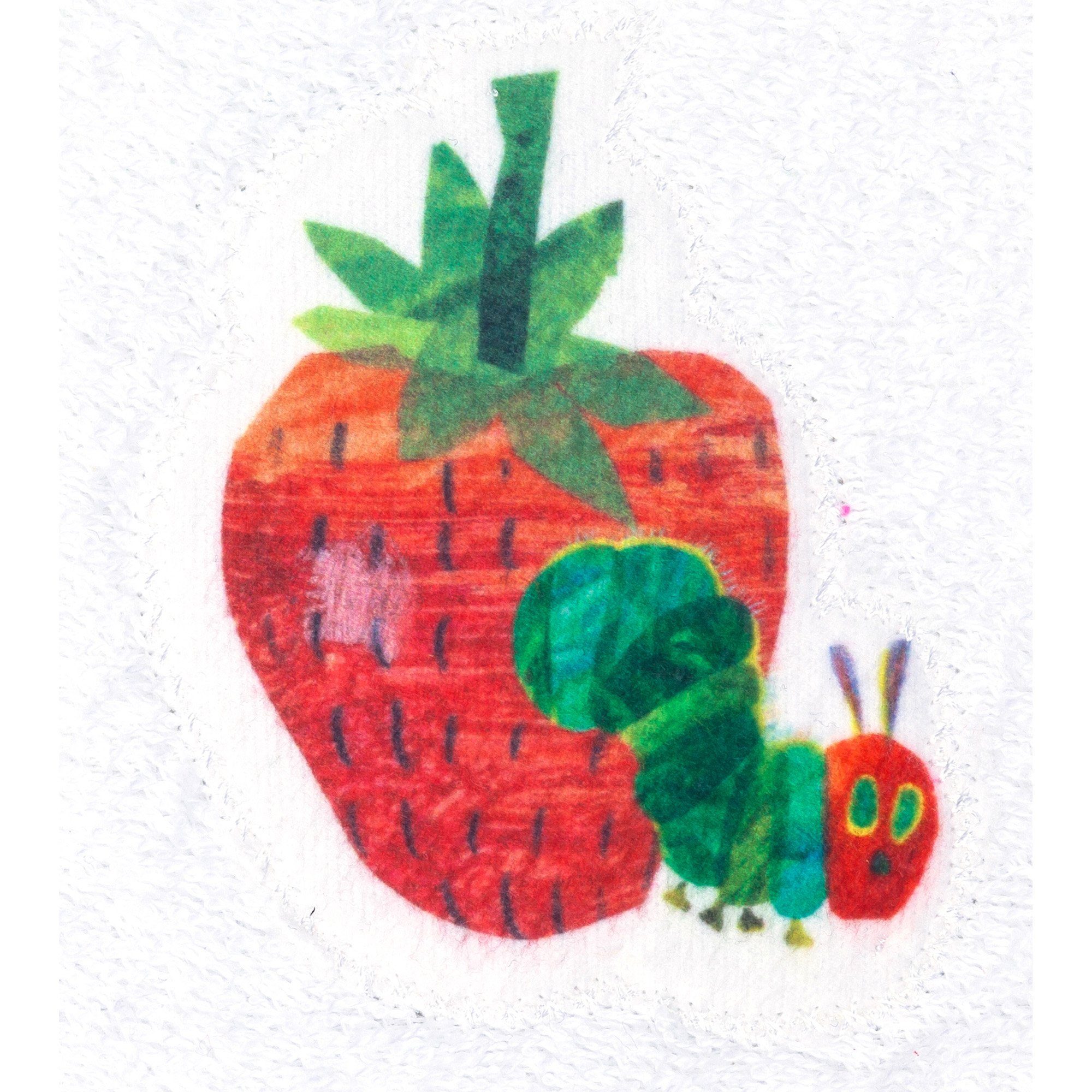 Smithy Kinderbademantel Die kleine Raupe Nimmersatt, 93% Baumwolle, 7% Polyester