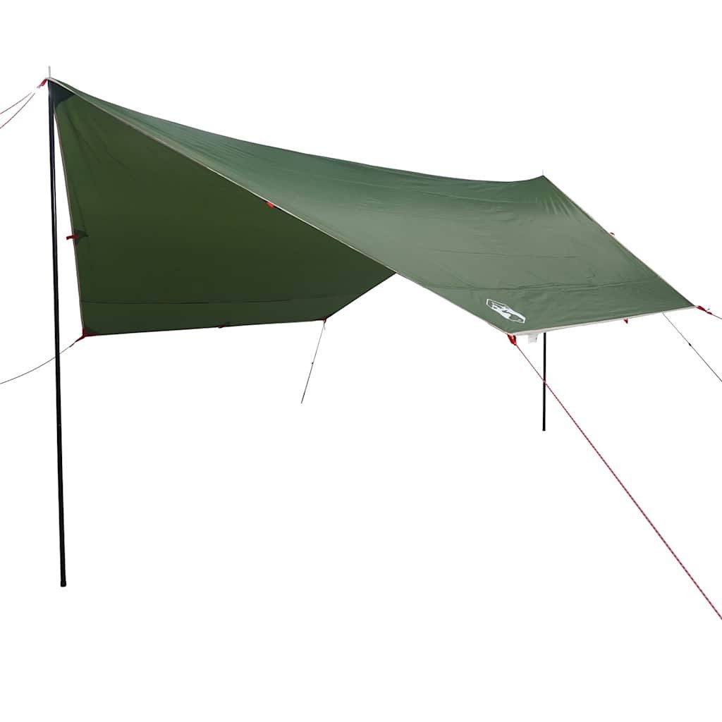 vidaXL Tarp-Zelt Tarp Grün 430x380x210 cm Wasserdicht, Personen: 1 (1 tlg)