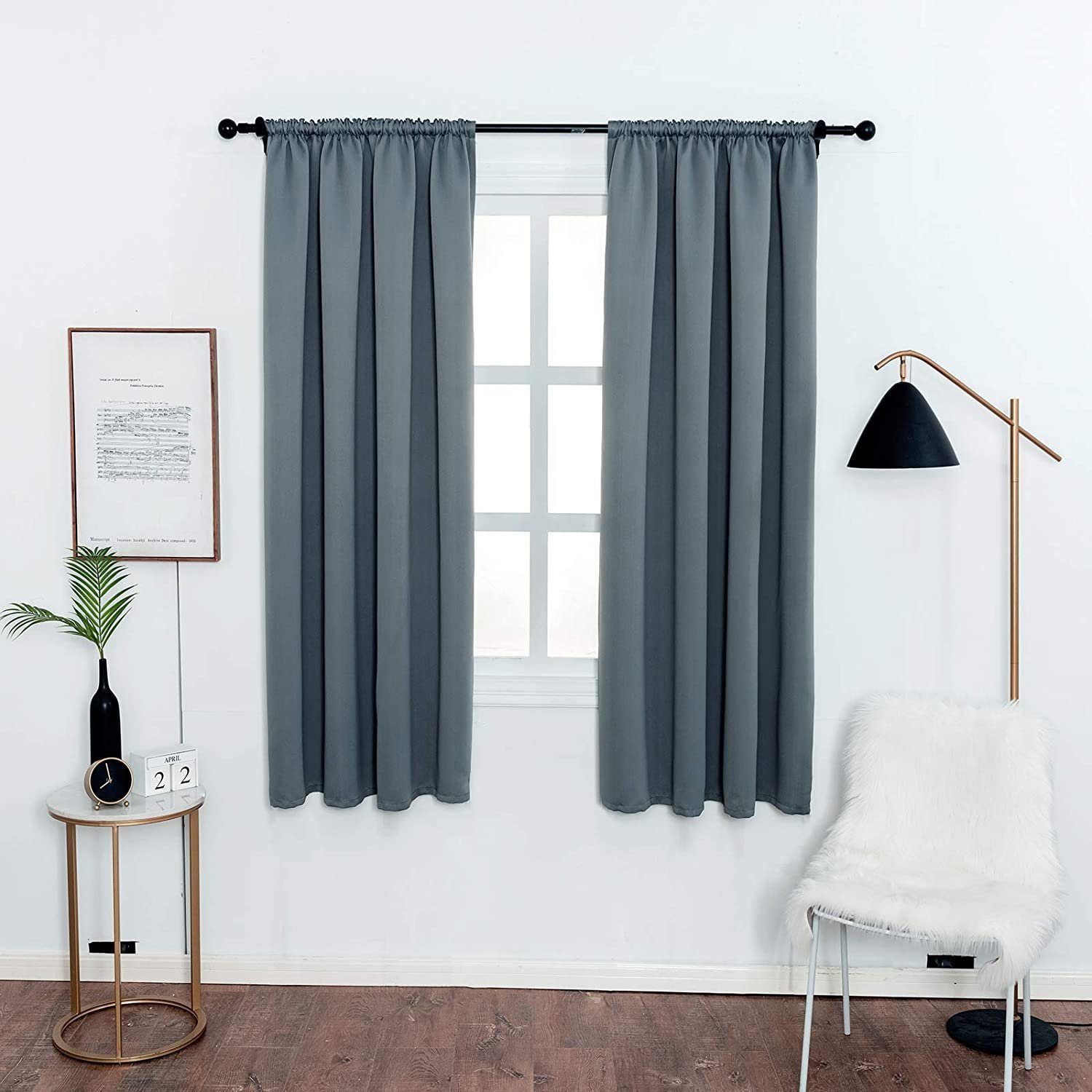 Woltu Gardine, (2 St), Kräuselband für günstig online kaufen