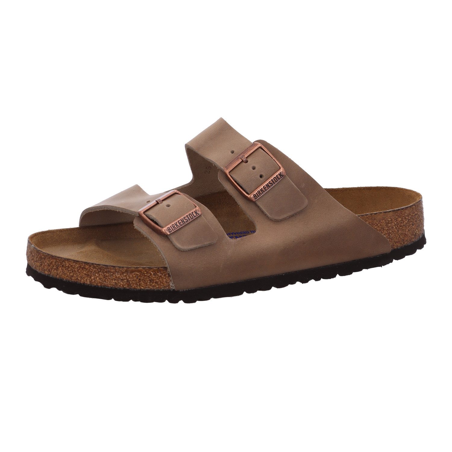 Birkenstock - ARIZONA Leder - braun Pantolette