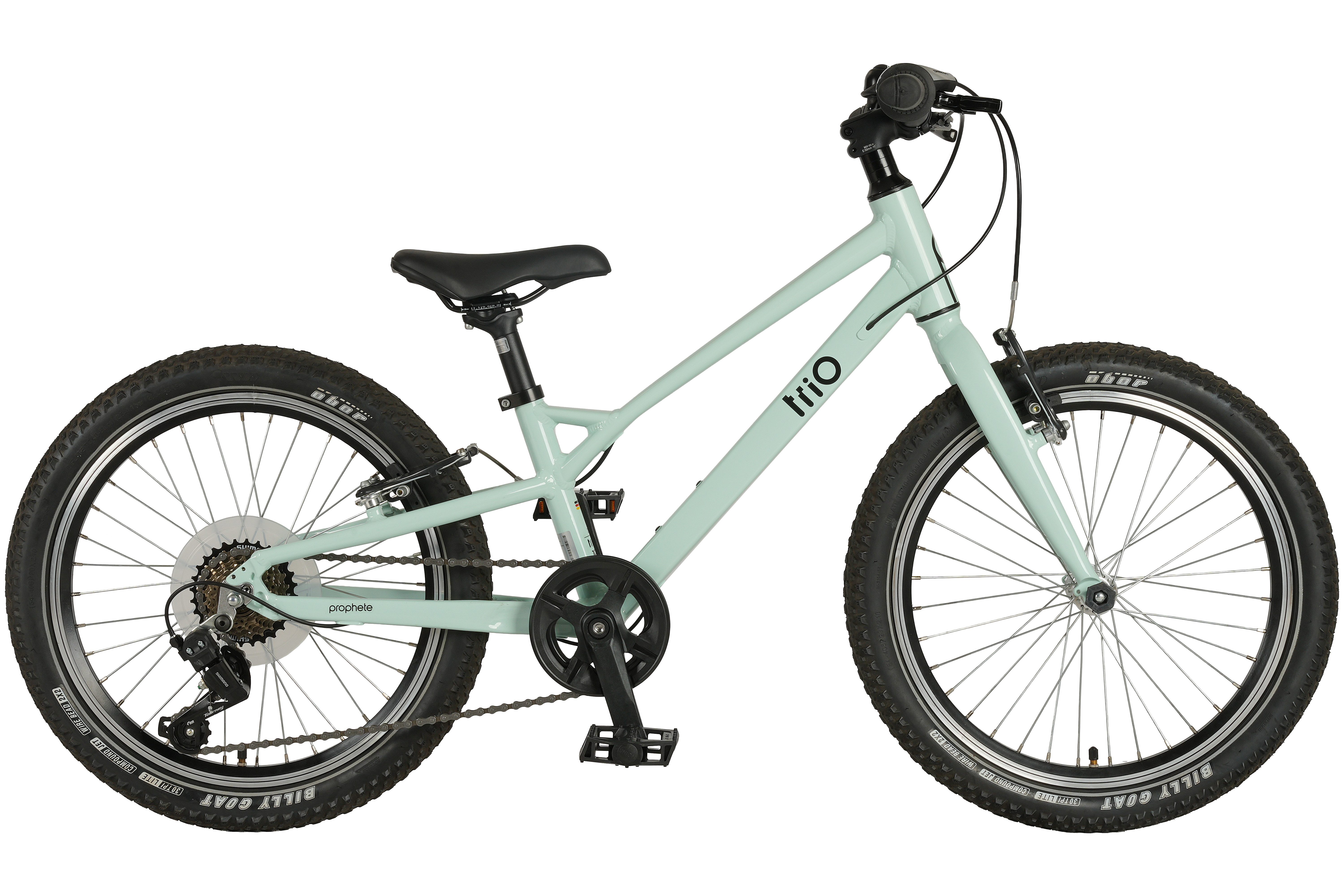 Prophete Kinderfahrrad Prophete Trio 100, 7 Gang Shimano Tourney Schaltwerk, Kettenschaltung