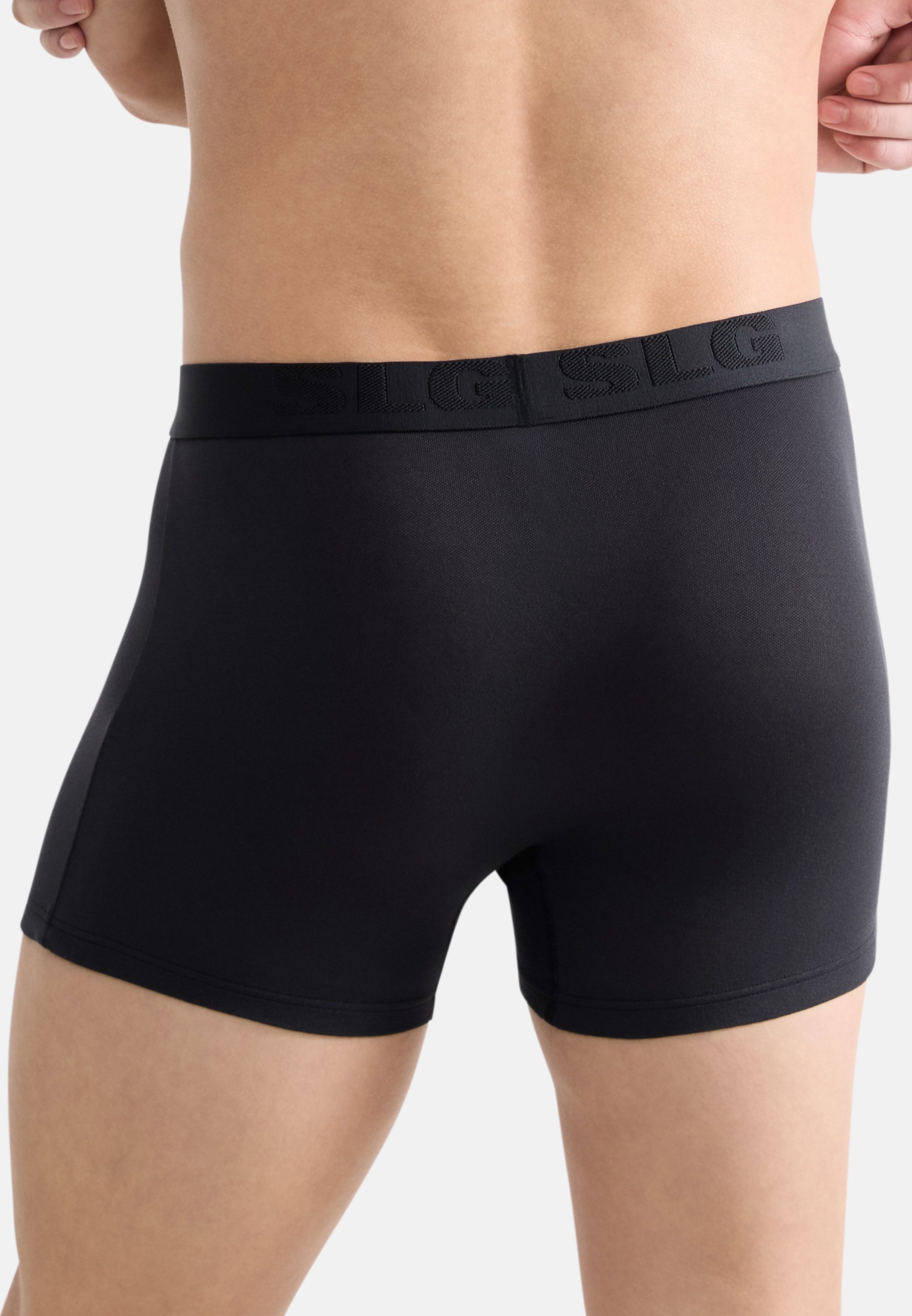 sloggi Retro Boxer 4er Pack SLG Base Soft (Spar-Set, 4-St) Hipster Short / Pant - ohne Eingriff - Atmungsaktiv