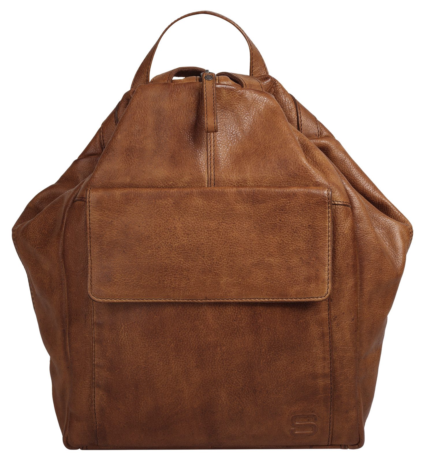 Spikes & Sparrow Cityrucksack, echt Leder