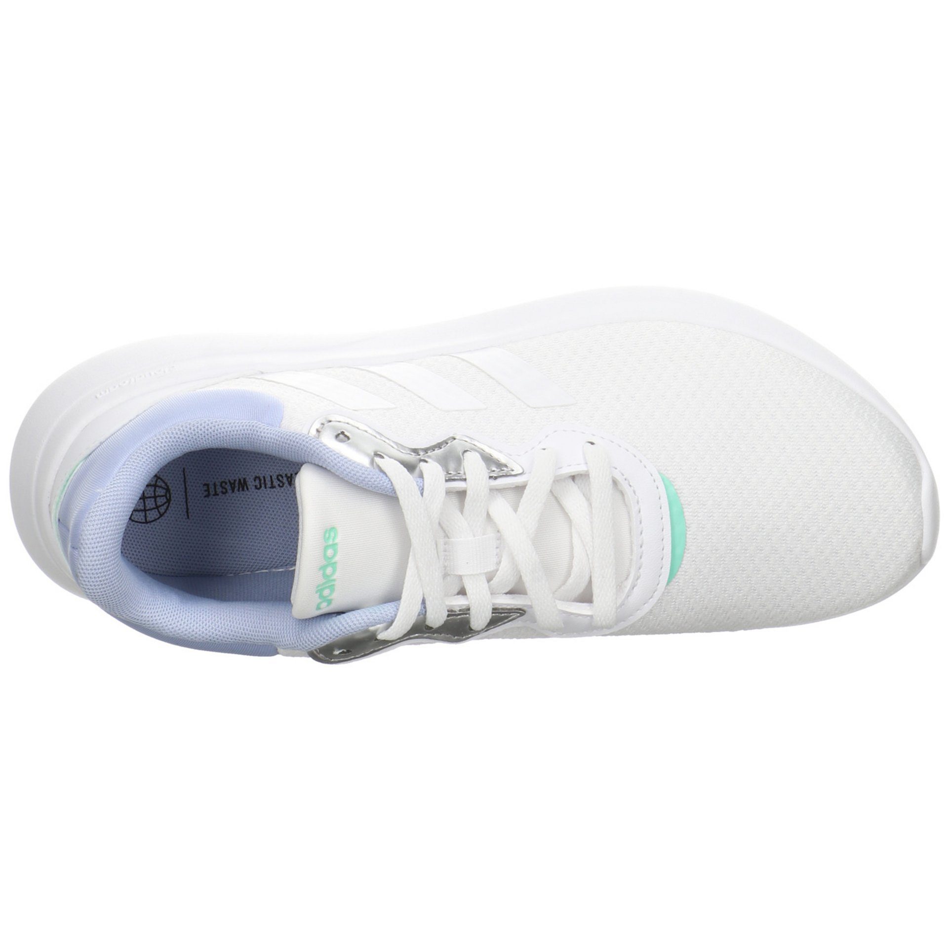 Sneaker QT Damen Laufschuh FTWWHT/FTWWHT/BLUDAW Originals 3.0 Laufschuhe Textil Racer adidas