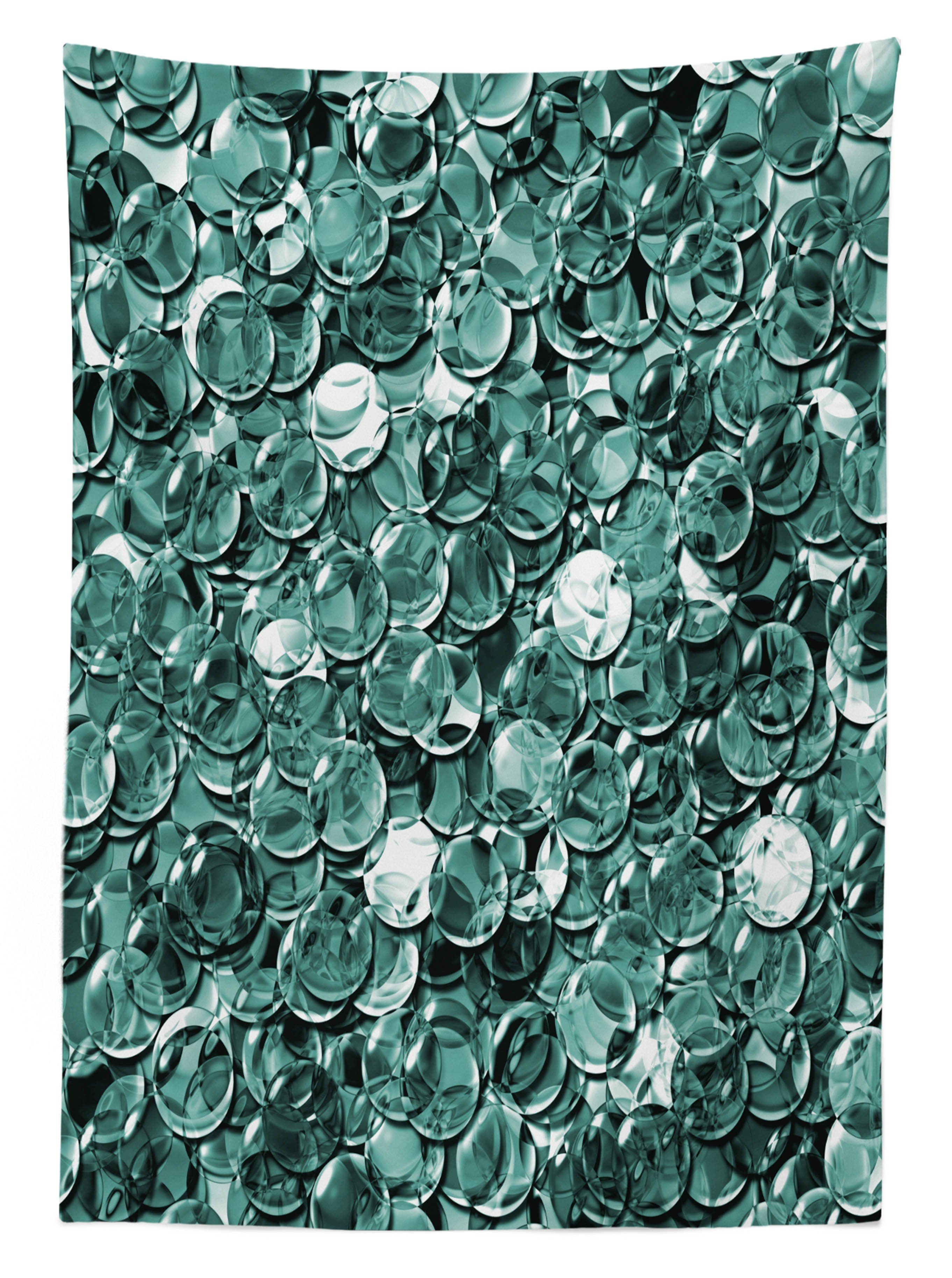 Abakuhaus Tischdecke Bereich Farbfest Klare Shapes den geeignet Waschbar Monochrome Für Pearls Außen Ball Farben