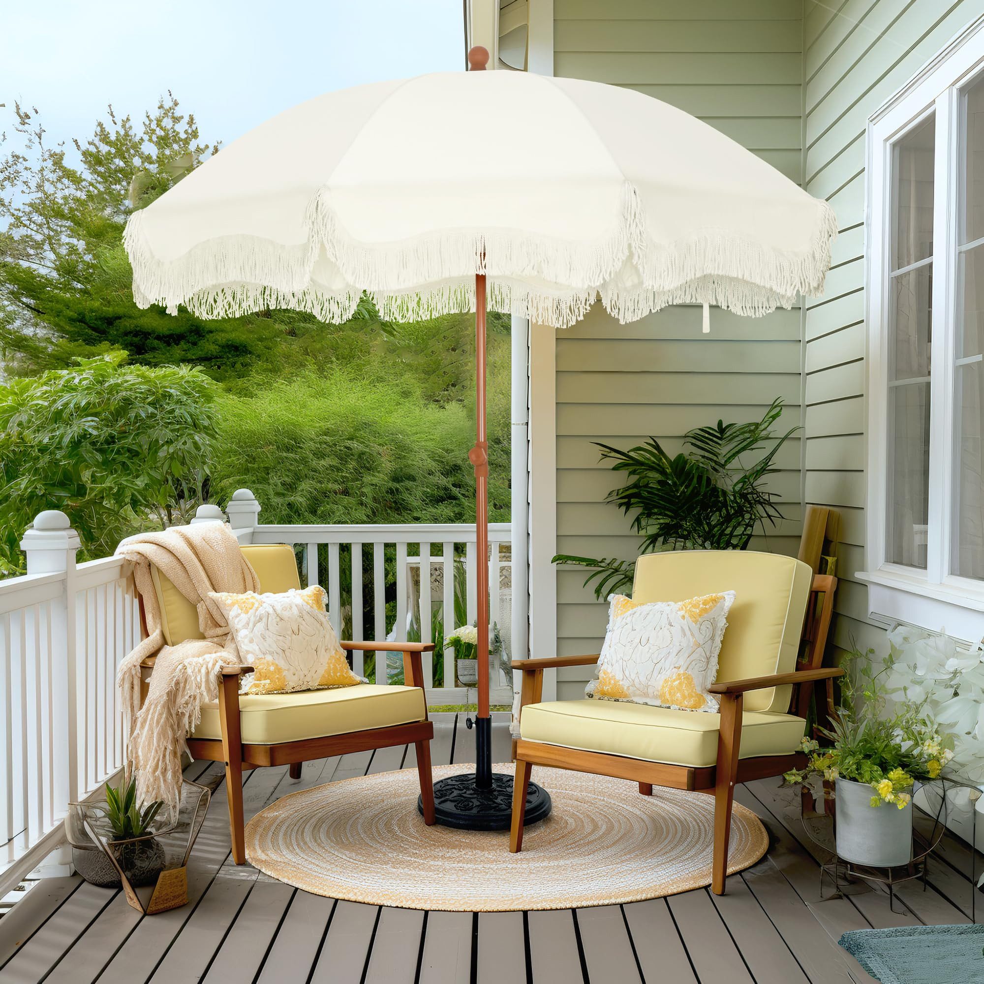 PHI VILLA Sonnenschirm, ideal für Strand- günstig online kaufen