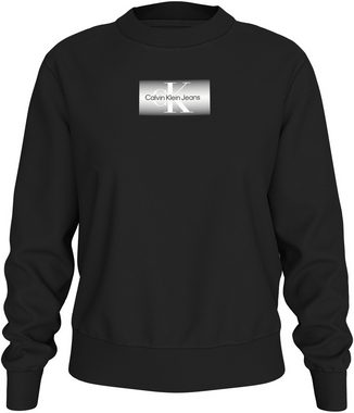 Calvin Klein Jeans Sweatshirt OUTLINED CK REGULAR CN mit Logodruck