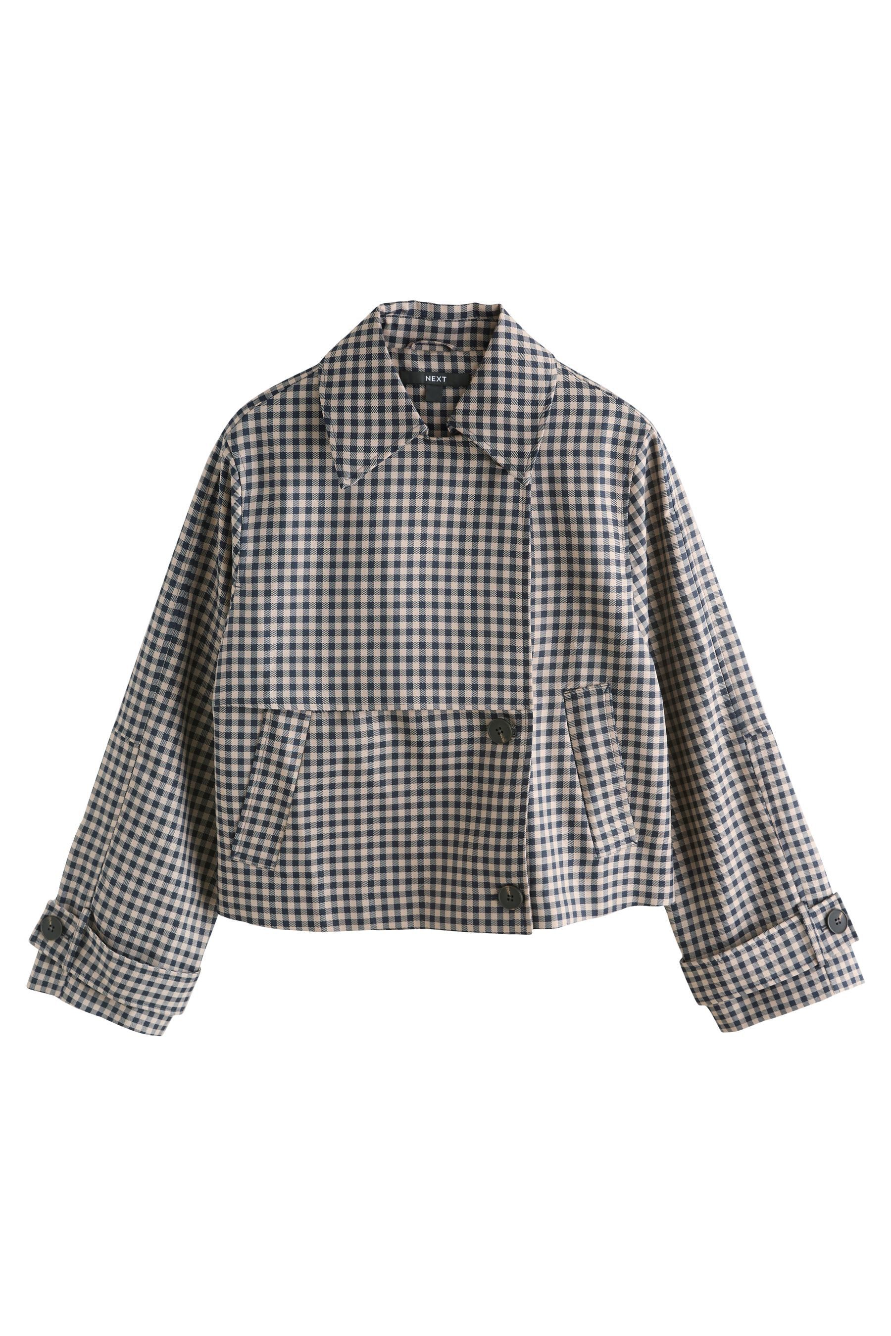 Kurzjacke Verkürzter Trenchcoat
