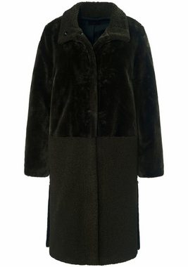 Emilia Lay Langmantel Coat with stand-up collar .