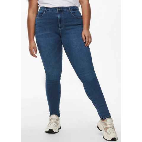 ONLY CARMAKOMA High-waist-Jeans CARAUGUSTA HW SK DNM