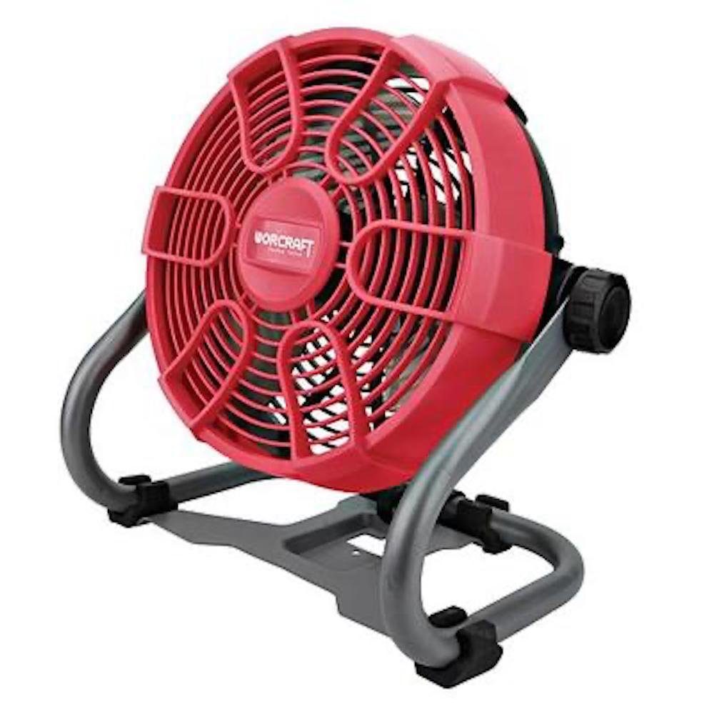 PROREGAL® Bodenventilator VETERKO VENTILATOR 23cm kabellos