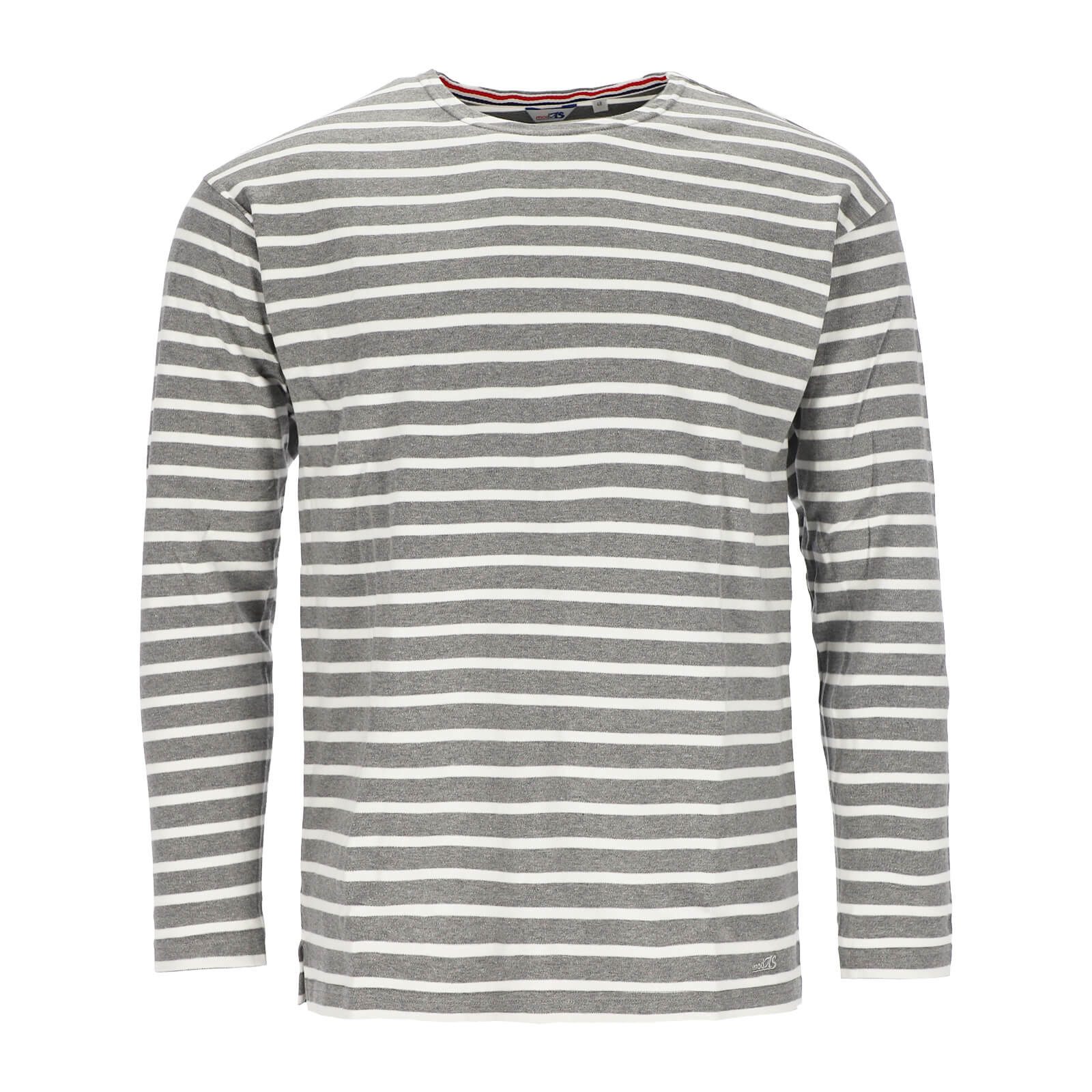 modAS Langarmshirt Herren Shirt Bretonisches Streifenshirt günstig online kaufen
