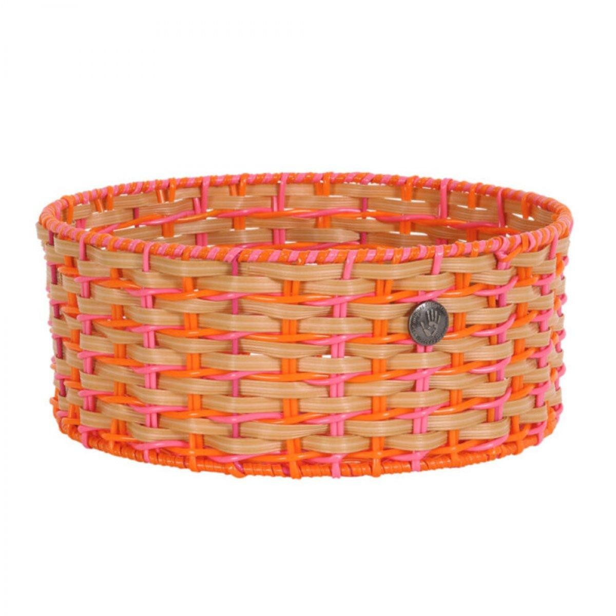 Handed By Kinderregal Handed By Aufbewahrungskorb Poppy Mixed Fuchsia Pink / Orange (26x11 c
