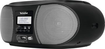 TechniSat Digitradio 1990 Stereo- Boombox (Digitalradio (DAB), FM-Tuner, mit DAB+, UKW, CD-Player, Bluetooth, USB, Batteriebetrieb möglich)