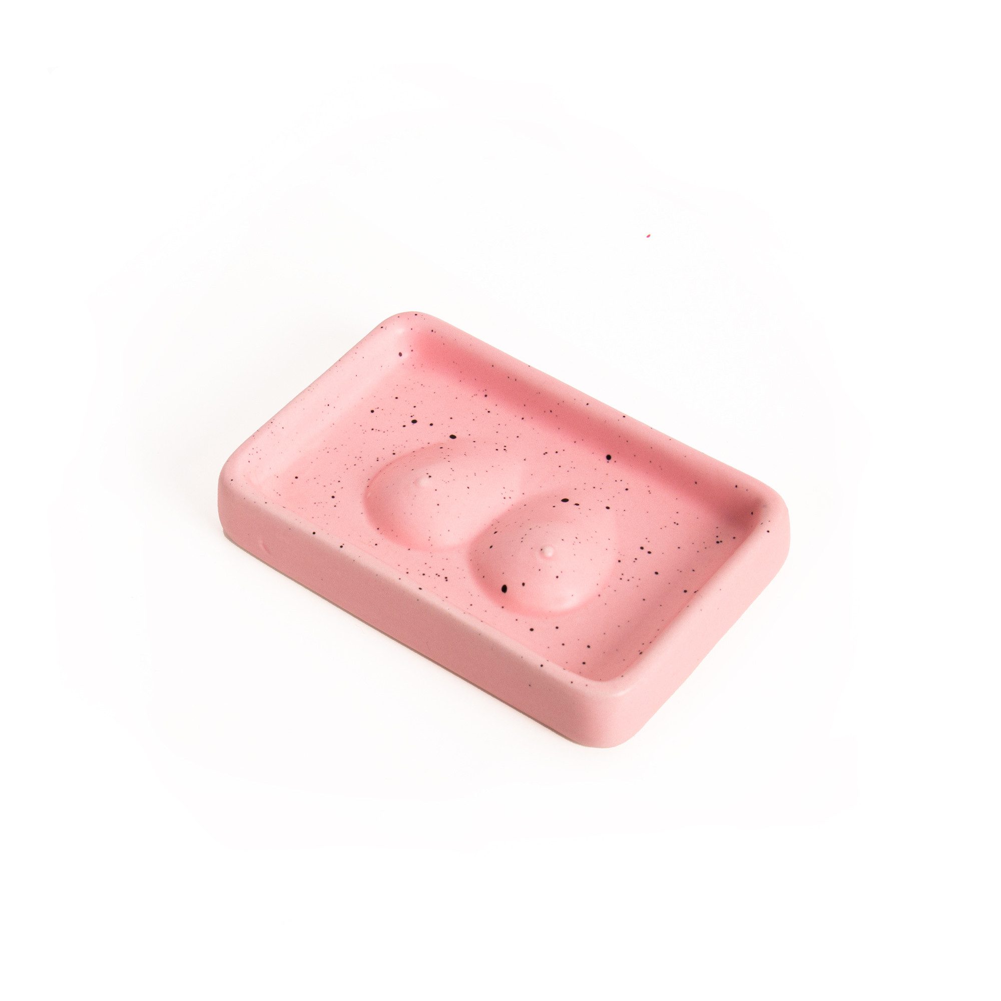 Helio Ferretti Schmuckablage Tits (Keramik, 1 St., rosa, handbemalt), ca. 12 x 8 x 2 cm, auch als Seifenablage nutzbar