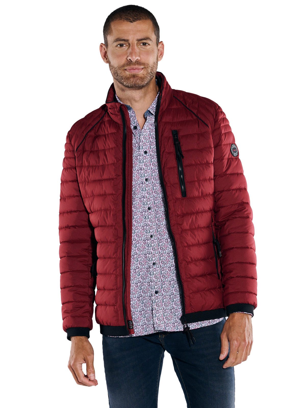 Engbers Steppjacke engbers Herren Steppjacke, Rot