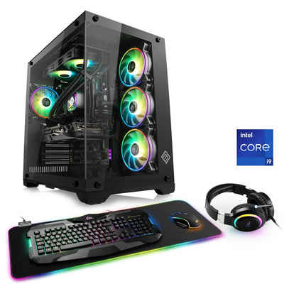 CSL Aqueon C94112 Extreme Edition Gaming-PC (Intel® Core i9 13900F, GeForce RTX 4060, 16 GB RAM, 1000 GB SSD, Wasserkühlung)