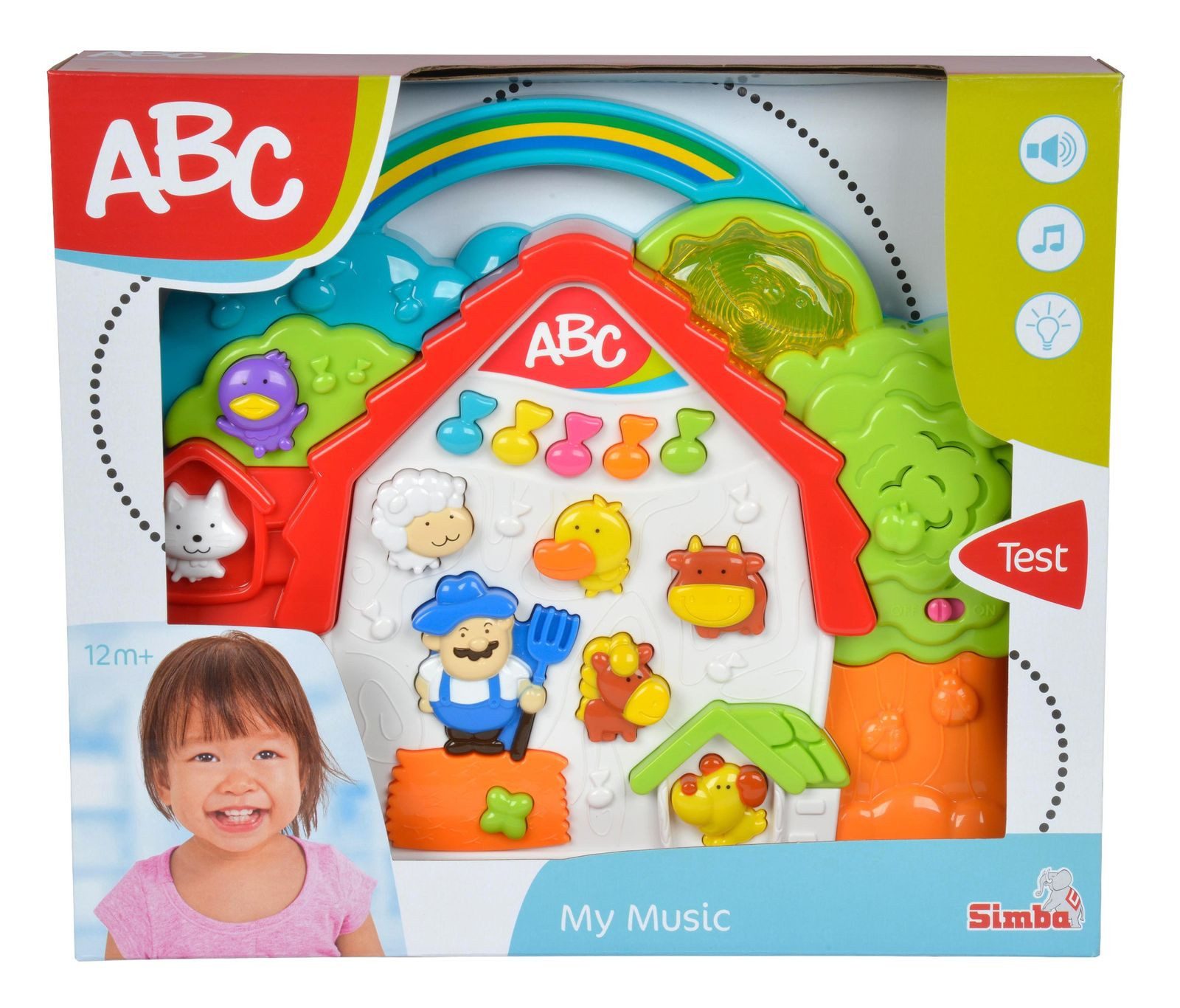 Lernspielzeug Simba Baby ABC Big Animal Farm Music Große Tierfarm
