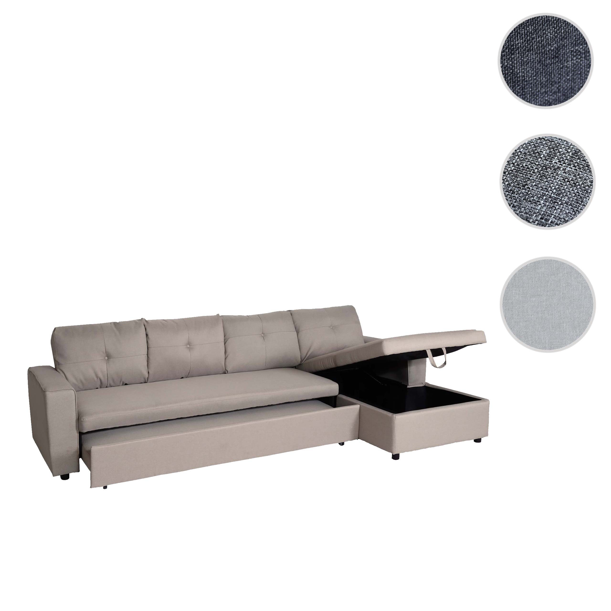 Mit beige Aufbewahrungsbox 1 | beige Ecksofa MCW MCW-L16, Teile,