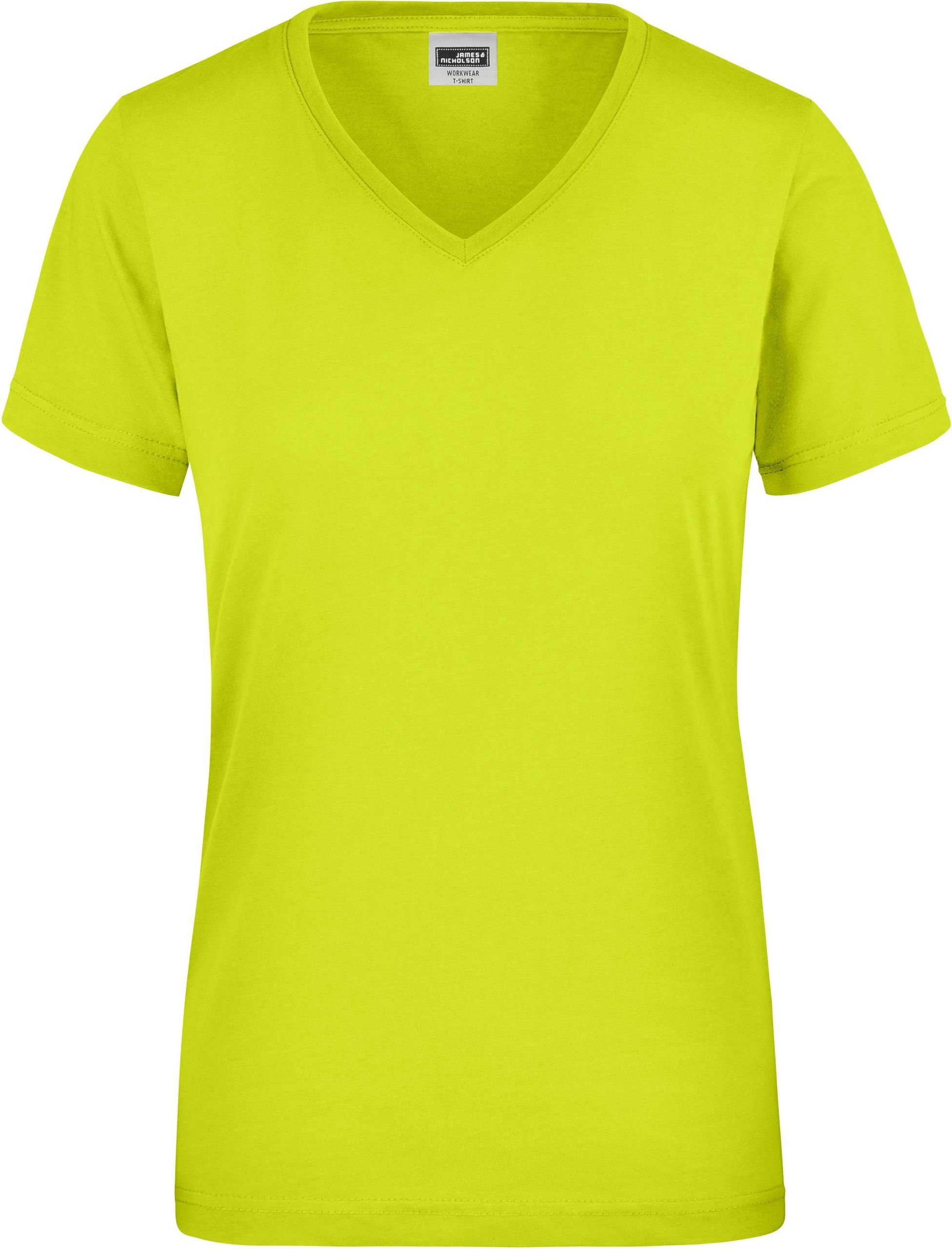 James & Nicholson T-Shirt Damen Signal Workwear T-Shirt