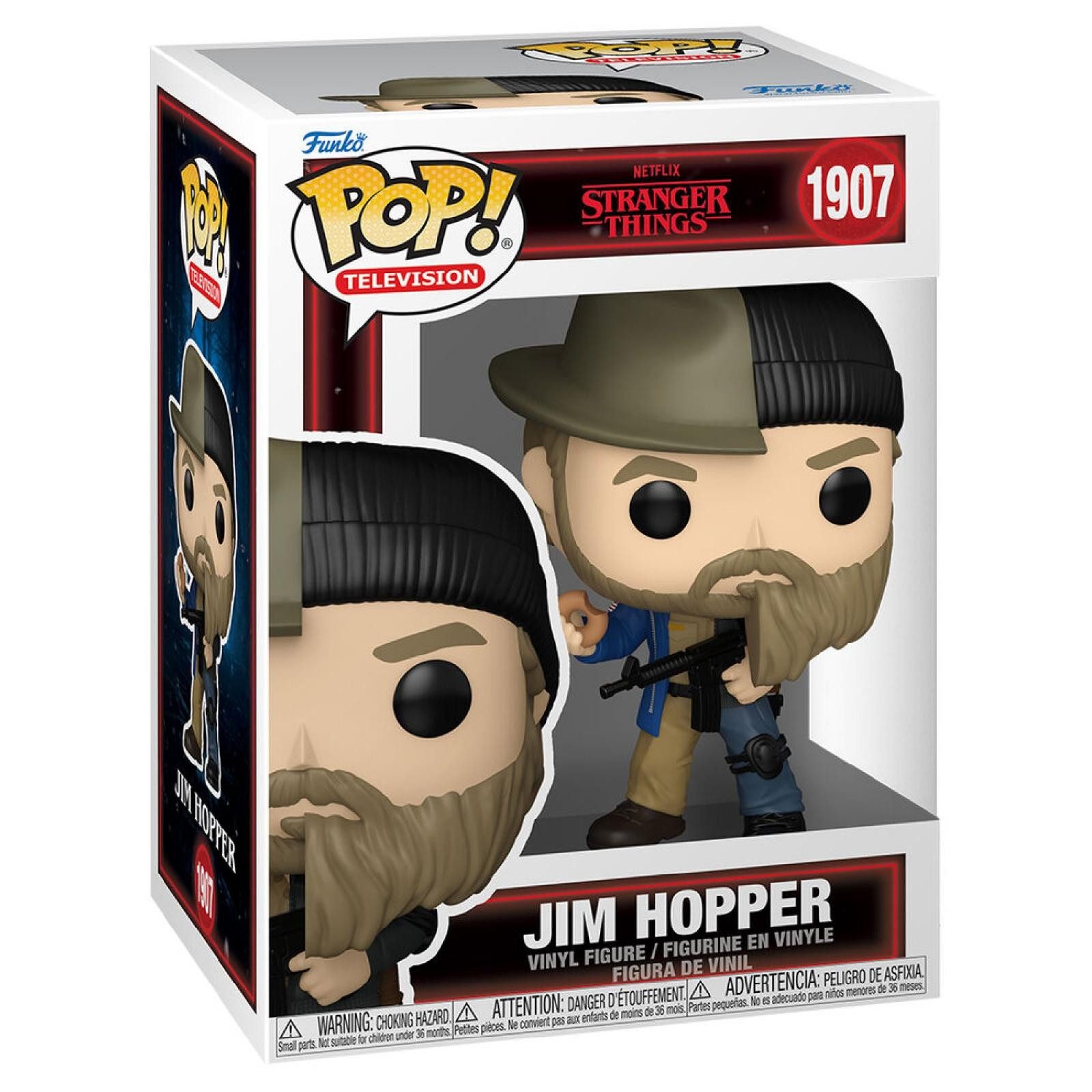 Sammelfigur POP figure Stranger Things Jim Hopper #1907